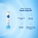Nivea Deodorant, Refreshing Natural – image 3
