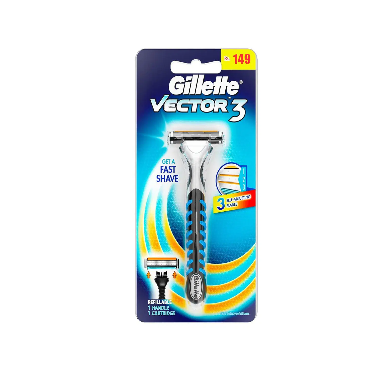 Gillette Vector 3 Manual Shaving Razor