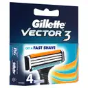 Gillette Vector 3 Manual Shaving Razor Blades for men  – image 1