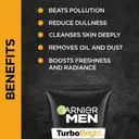 Garnier Men Power White Anti-Pollution Double Action Facewash  – image 6