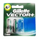 Gillette vector+ 2 cartridges – image 1