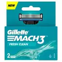 Gillette Mach 3 Manual Shaving Razor Blades – image 1