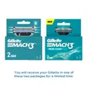 Gillette Mach 3 Manual Shaving Razor Blades – image 2
