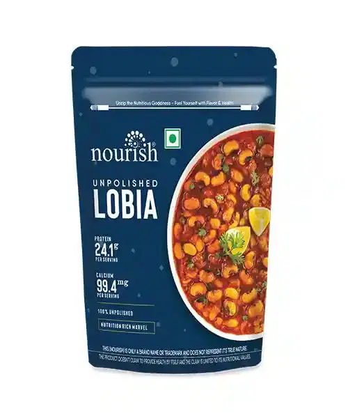Nourish Unpolished Lobia Dal
