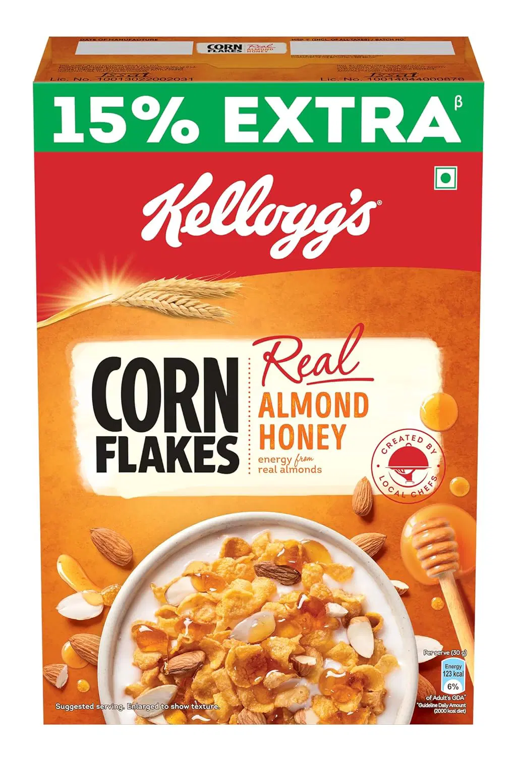 Kellogg's Corn Flakes with Real Almonds & Honey