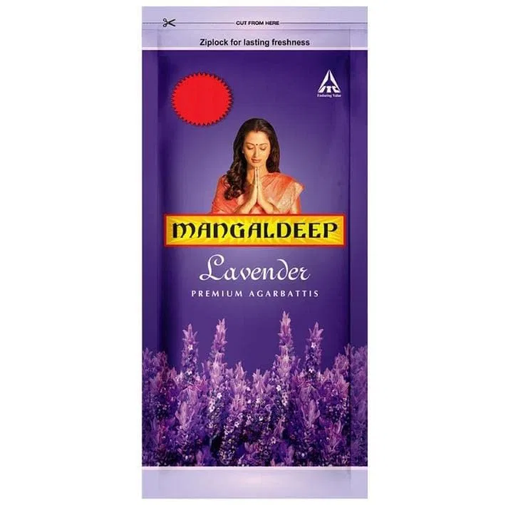 Mangaldeep Fragrance of Lavender Puja Agarbatti
