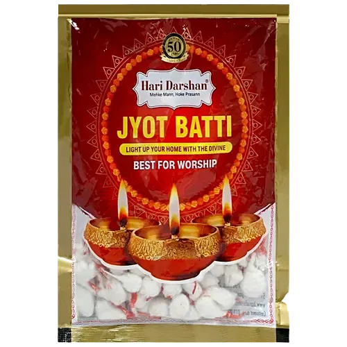 Hari Darshan Jyot Batti Cotton Wicks - For Diya,