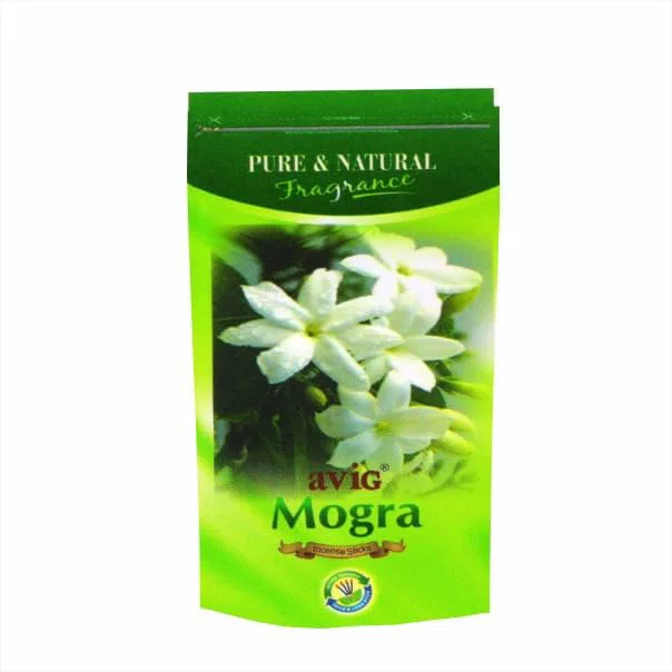 AVIG Natural Fragrance Mogra Zipper Agarbatti