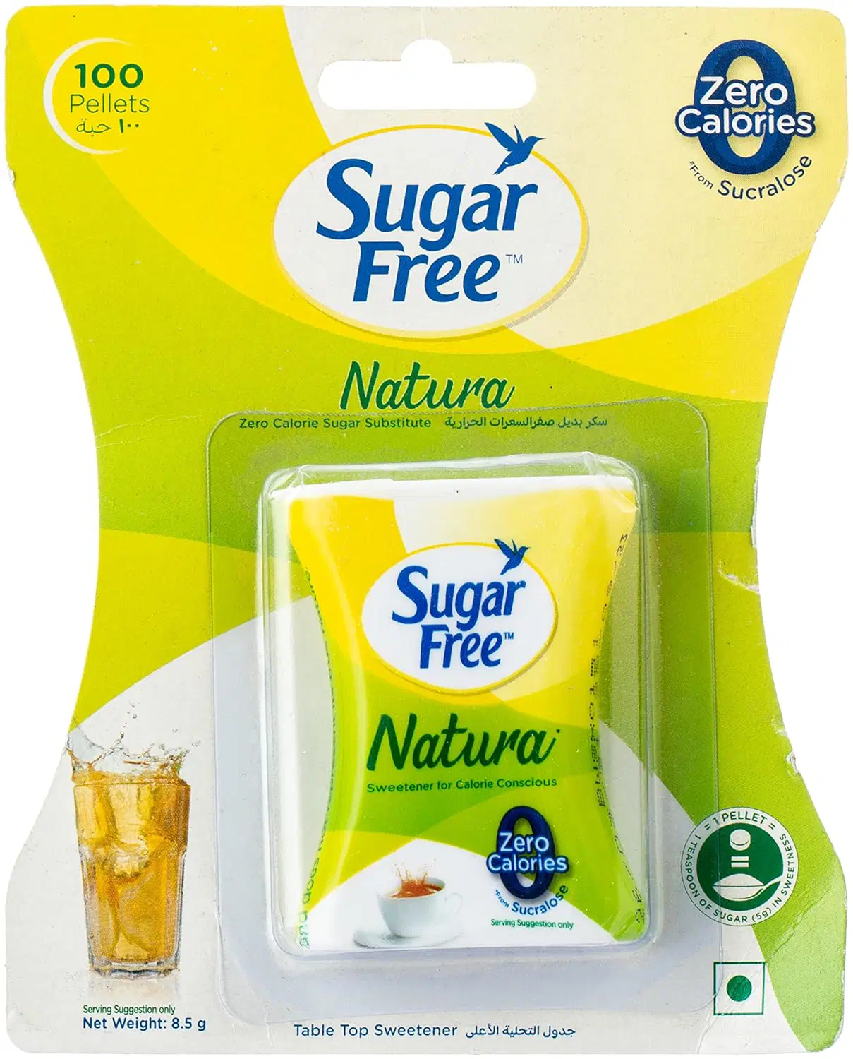 Sugar Free Natura  100 Pellets