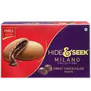 Parle Platina Hide & Seek Milano Collections Finest Choco Filled Biscuits – image 1