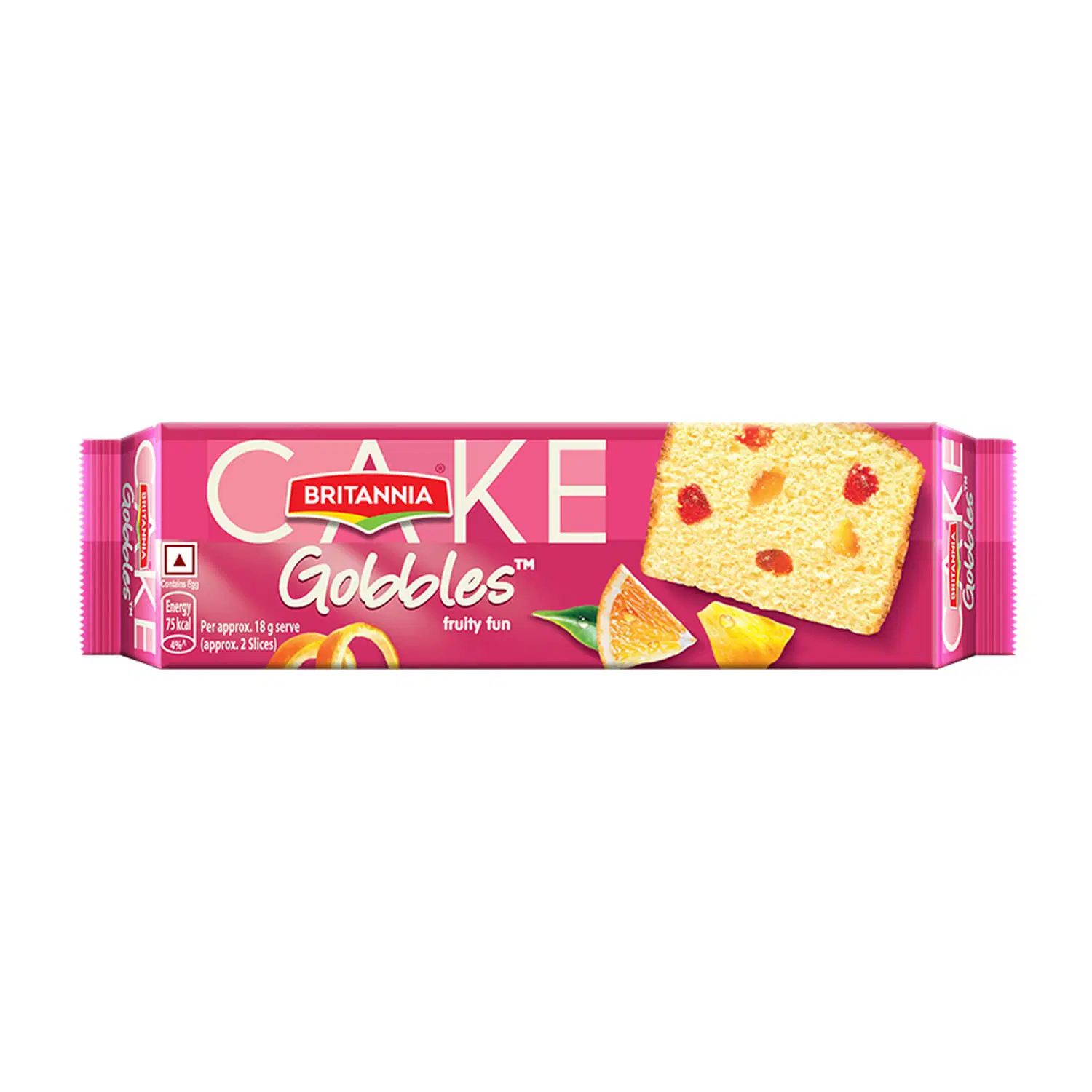Britannia Gobbles Fruity Fun Cake