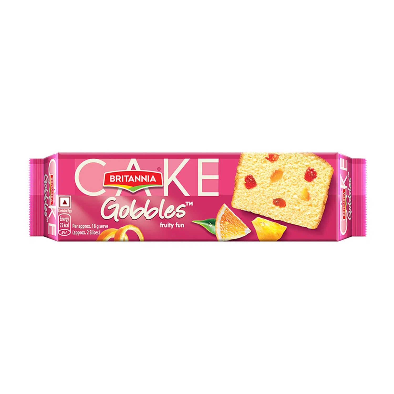Britannia Gobbles Fruity Fun Cake