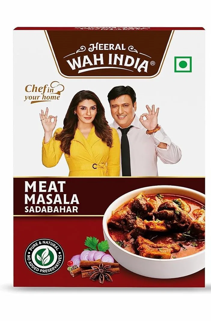 Heeral Wah India Sadabahar Meat Masala 