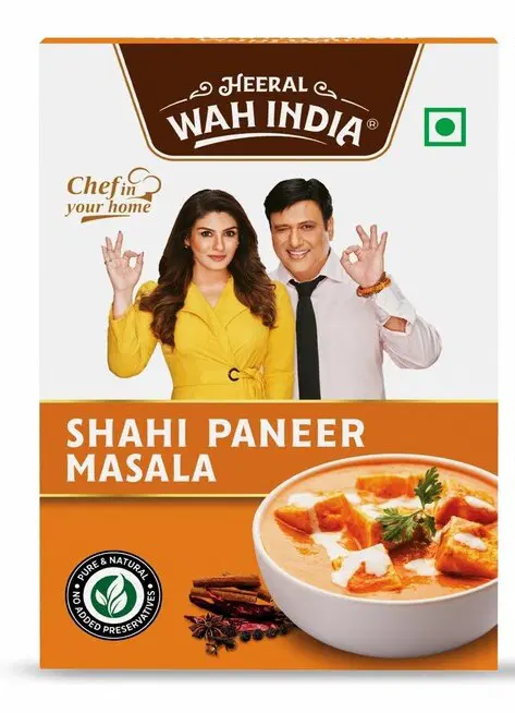 Heeral Wah India Shahi Paneer Masala 