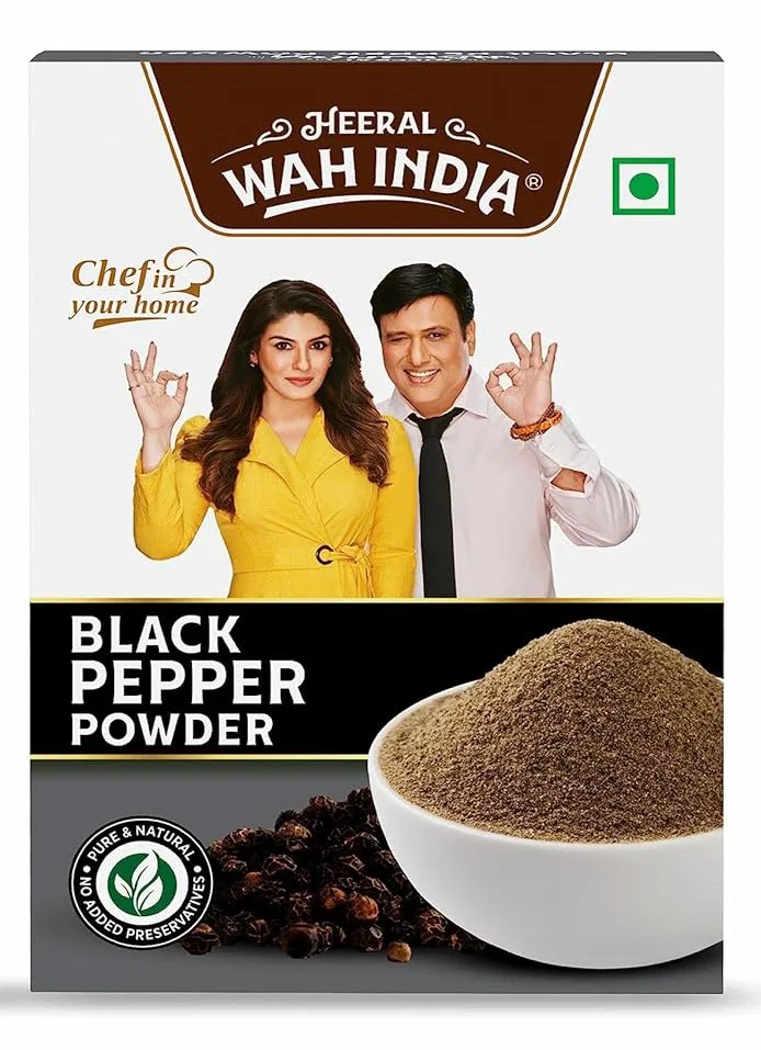 Heeral Wah India Black Pepper Powder 