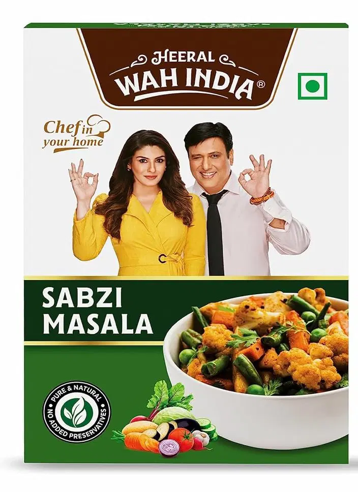 Heeral Wah India Vegetable Masala 