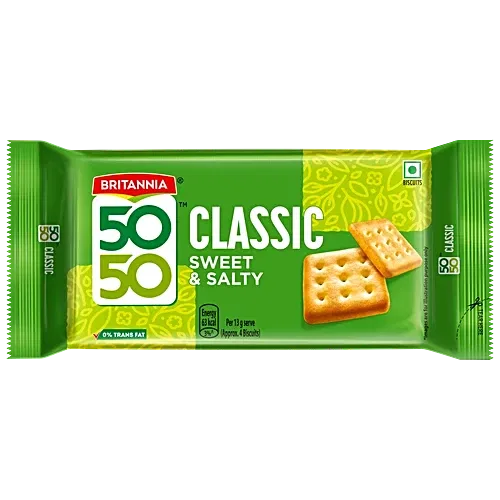 Britannia 50-50 Sweet & Salty Biscuit 