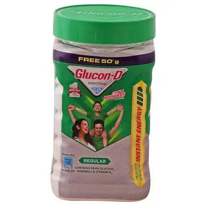 Glucon-D Regular Energy Drink Powder 