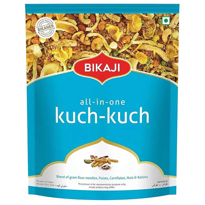 BiIKAJI All in One Kuch-Kuch Namkeen Vegetarian Indian Snack