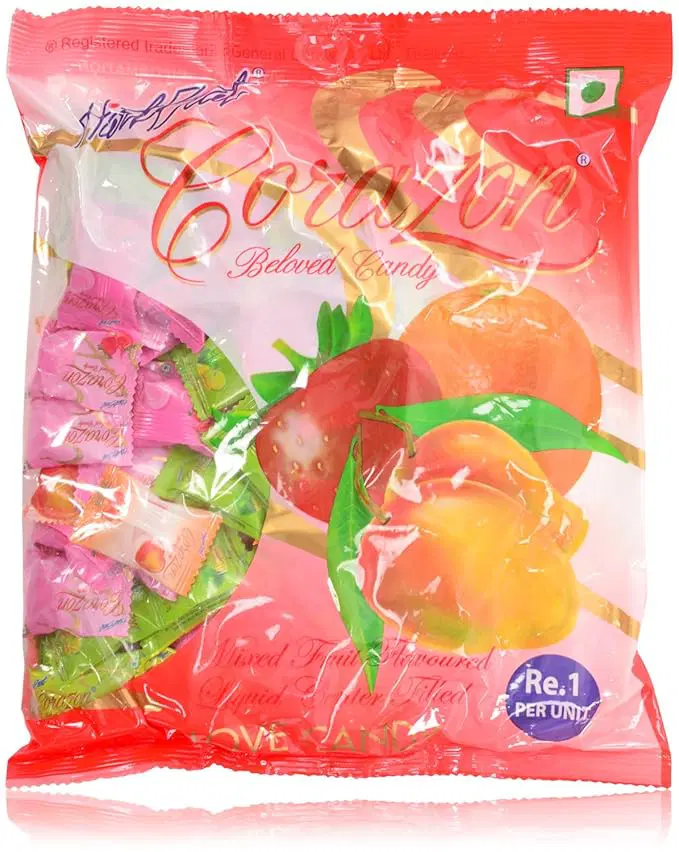 HEART BEAT Corazon Beloved Mix Flavour Candy & Strawberry Flavour Candy