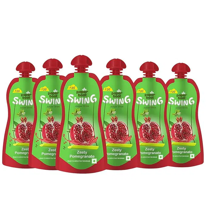 Paper Boat Swing Zesty Pomegranate Juice