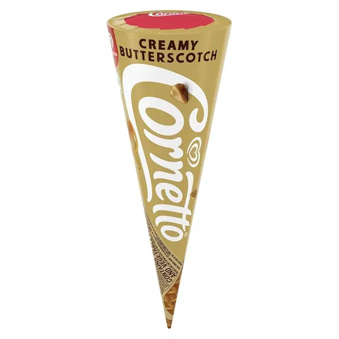 Kwality Wall's Cornetto Creamy Butterscotch