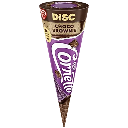 Kwality Wall's Cornetto Choco Brownie-Wafer Biscuit Cone