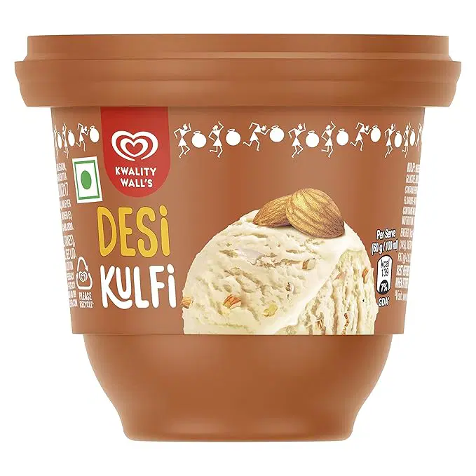 Kwality Walls Desi Kulfi Cup Ice Cream,
