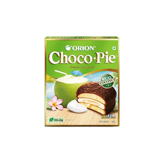 Orion Real Coconut Chocopie Cookies 