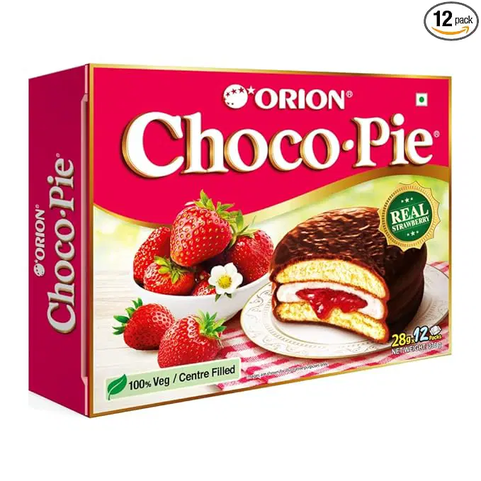 ORION Strawberry Choco Pie 