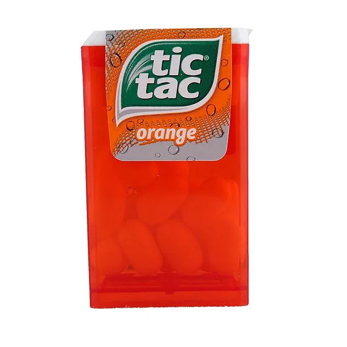 Tic Tac Orange Flavoured Mint