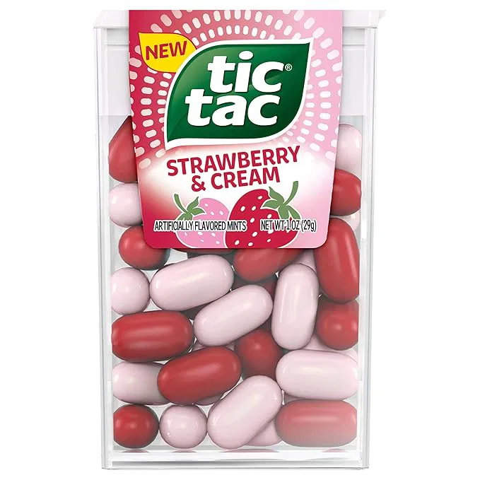 Tic Tac, Strawberry & Cream