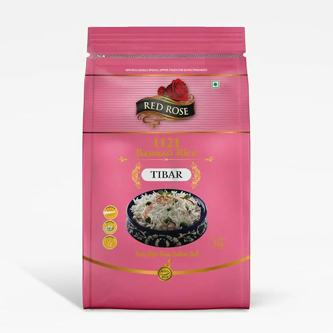 Red Rose Tibar Basmati Rice 1121