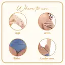 Ikin Instant Wax Strip With Papaya&Lemon Extract For Women – image 3