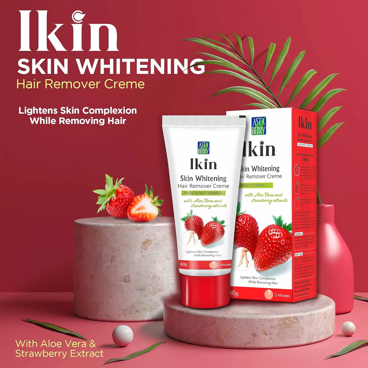 Ikin Skin Brightening Hair Remover Cream