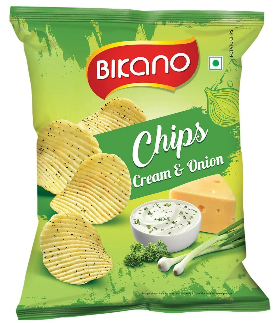 Bicano Cream and Onion Chips