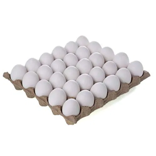 QS White Eggs, 30 Pieces