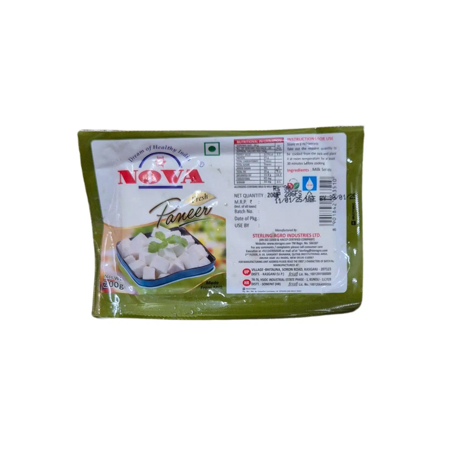 Nova Fresh Paneer
