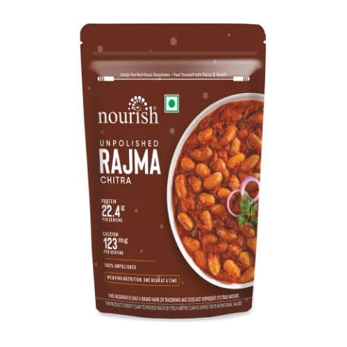 Nourish Unpolished Rajma Chitra