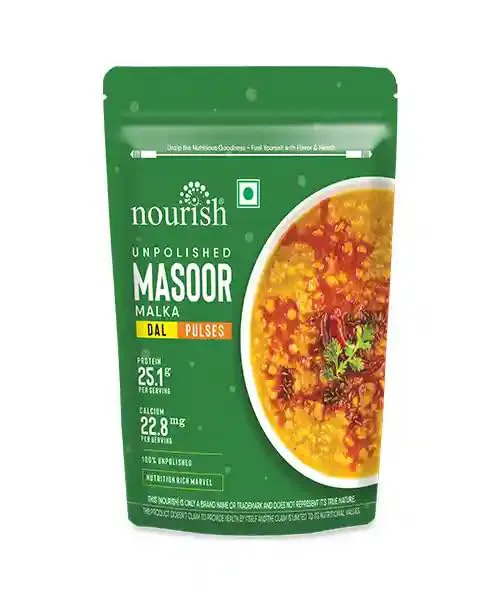 Nourish Unpolished Masoor Malka Dal 