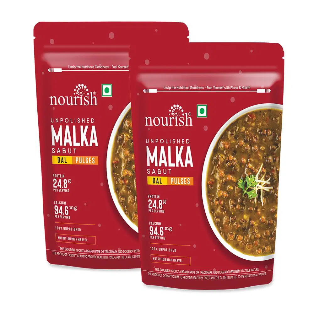 Nourish Unpolished Masoor Malka Sabut Dal