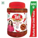 TOPS Gold Stuffed Red Chilli Pickle – image 1