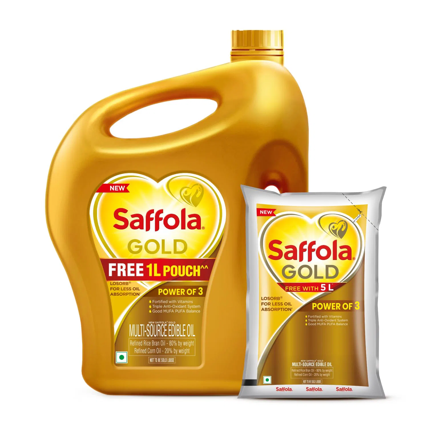 Saffola Gold Refined Cooking oil