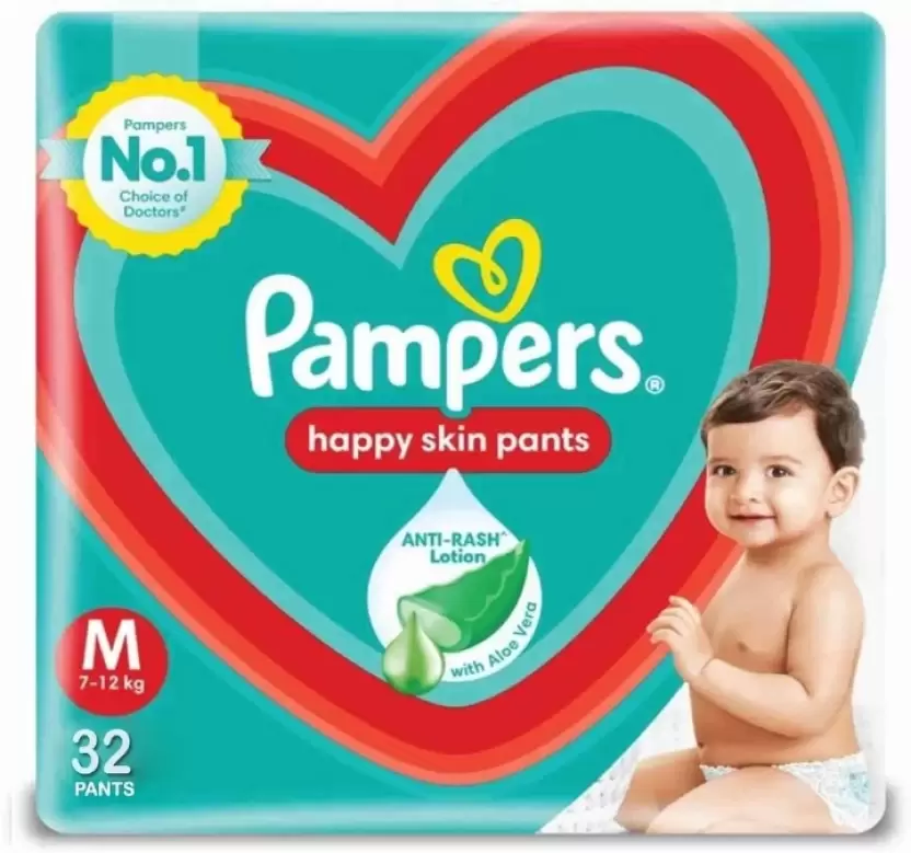 Pampers Happy Skin Pants (M 32)