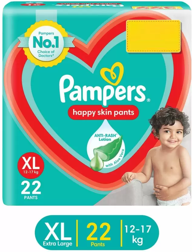 Pampers Happy Skin Pants (XL 22)