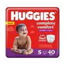 Huggies Complete Comfort Wonder Pants  (S) 40 – image 1