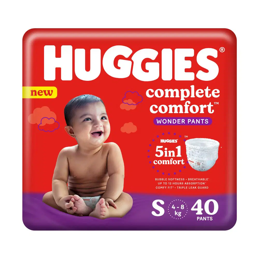 Huggies Complete Comfort Wonder Pants  (S) 40