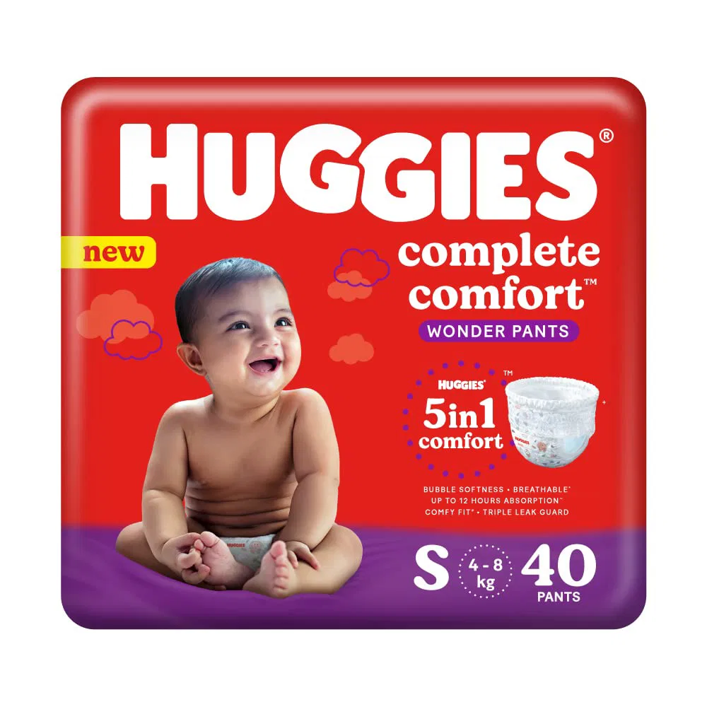 Huggies Complete Comfort Wonder Pants  (S) 40