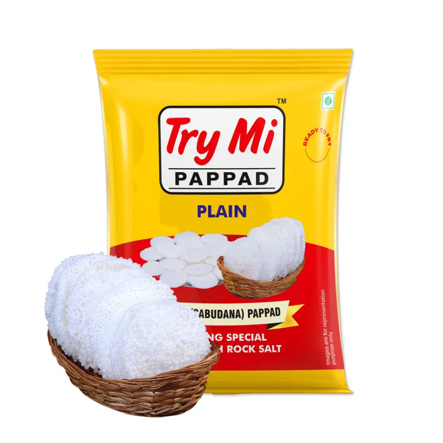 Shri Varalakshmi Try Mi Sago (Sabudana) Plain Pappad