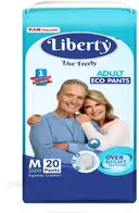 Liberty EcoPants, (24-45Inches) Adult Diapers - M 10 – image 1